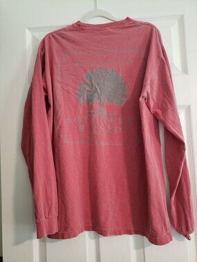 southern raised long sleeves tshirt size M